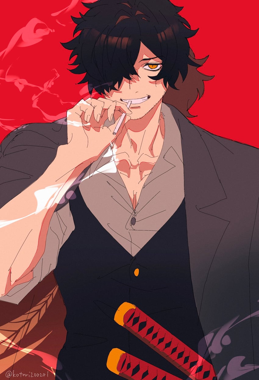 okada izou (fate and 1 more) drawn by kotori200201