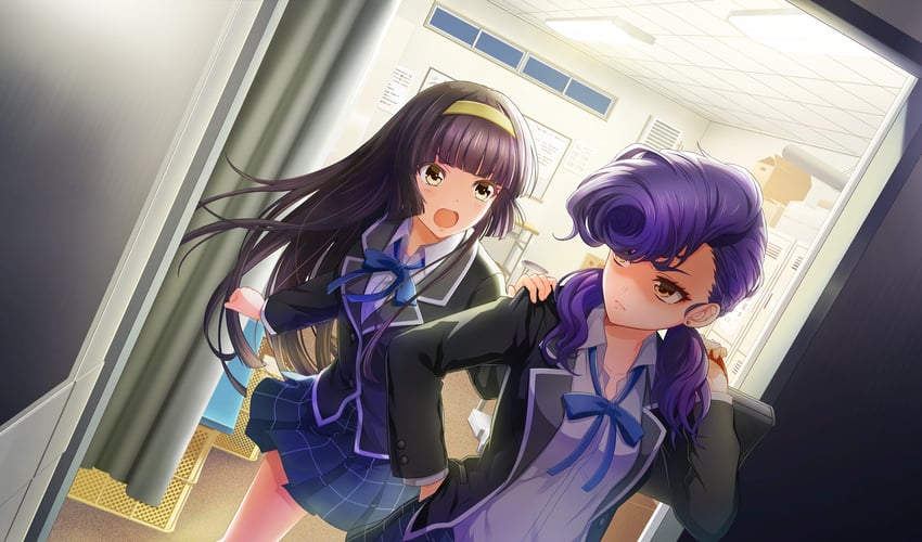 tsukishima yui and izumida kyouka (cinderella series and 1 more)