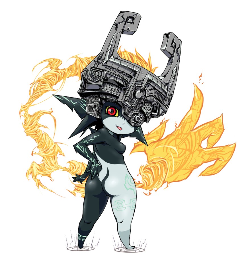 midna (the legend of zelda and 1 more) drawn by jill_besson_(vordandan)