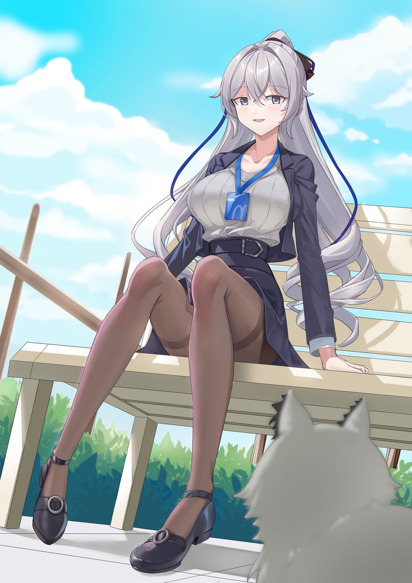 bronya zaychik (honkai and 1 more) drawn by lazy_yuanying