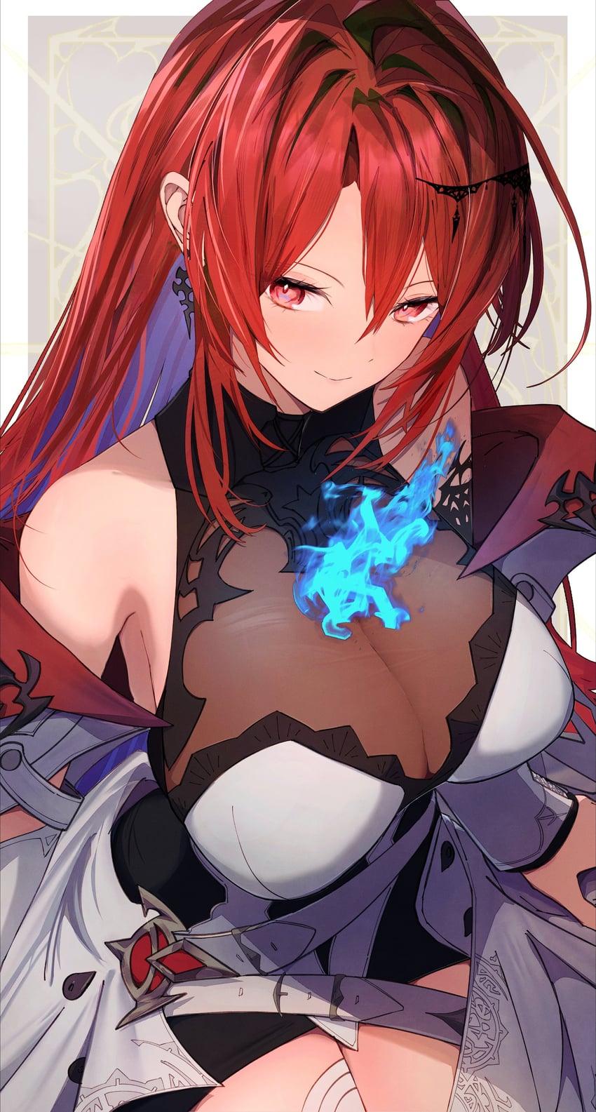 elizabeth rose bloodflame (hololive and 1 more) drawn by getto
