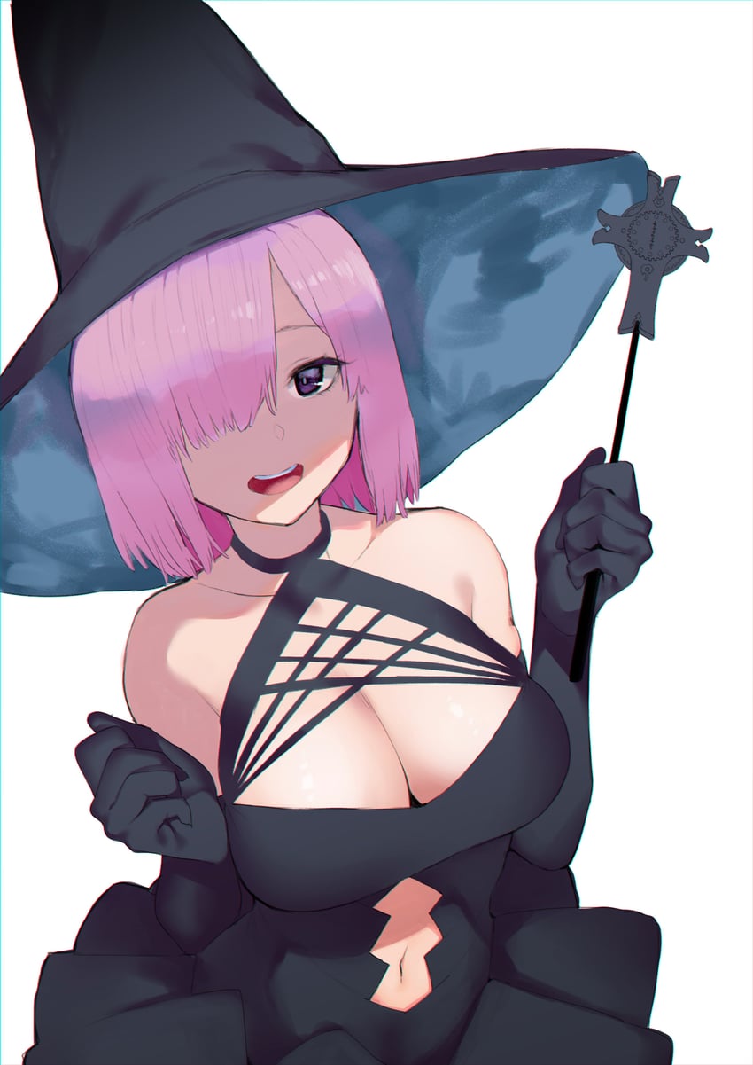 mash kyrielight (fate and 1 more) drawn by aka_shiro_kiiro
