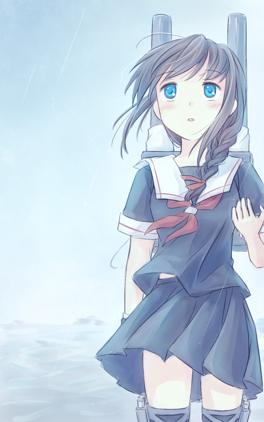 shigure (kantai collection) drawn by y-noise3