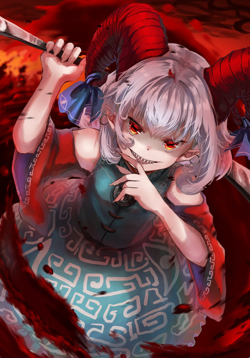 toutetsu yuuma (touhou and 1 more) drawn by matsukuzu