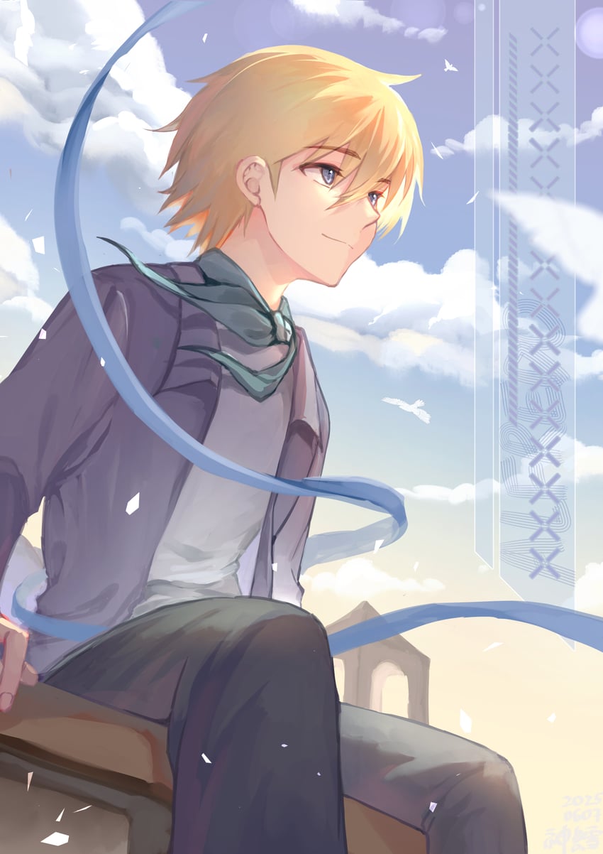 alfredo martini (romeo no aoi sora) drawn by willfin