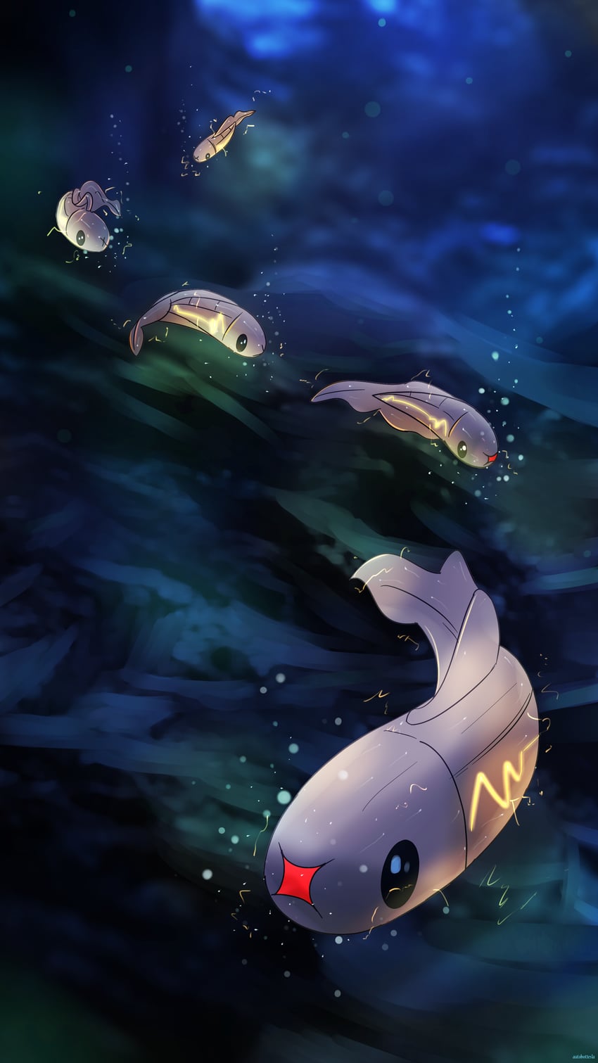 tynamo (pokemon) drawn by autobottesla