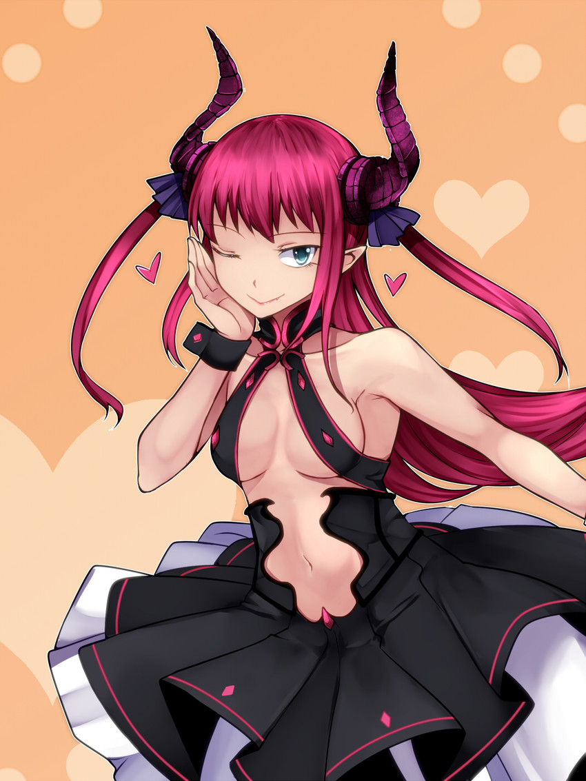 elizabeth bathory (fate and 2 more) drawn by aoshima