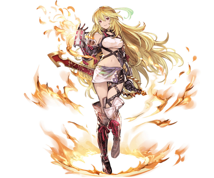 milla maxwell (granblue fantasy and 2 more) drawn by minaba_hideo
