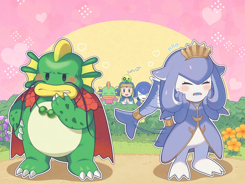 princess zelda, tri, kushara, inawa, rogma, and 1 more (the legend of zelda and 1 more) drawn by souko_(kuyugiri)