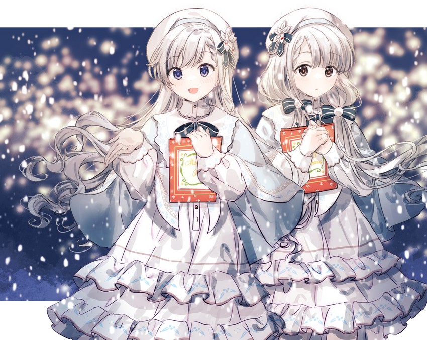 hisakawa hayate and hisakawa nagi (idolmaster and 1 more) drawn by migolu