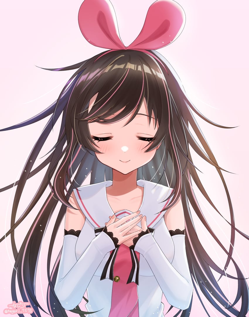 kizuna ai (kizuna ai inc.) drawn by nagori_(nagori_7575)