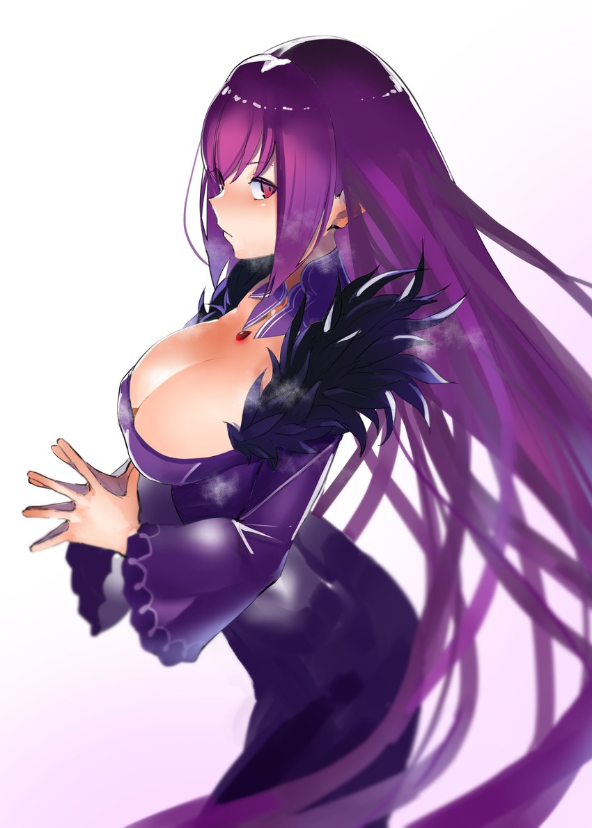 scathach and scathach skadi (fate and 1 more) drawn by jikatarou