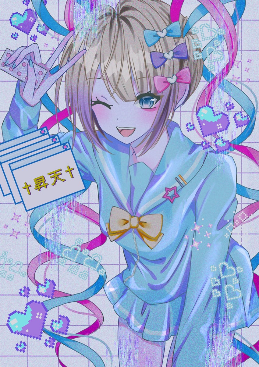 chouzetsusaikawa tenshi-chan (needy girl overdose) drawn by reno_(re_leno)
