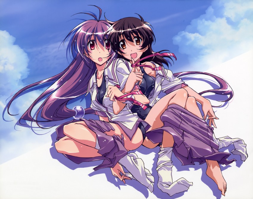 iriya kana and sudou akiho (iriya no sora ufo no natsu) drawn by kurashima_tomoyasu