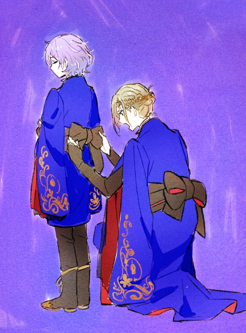 epel felmier and vil schoenheit (twisted wonderland) drawn by funuyu