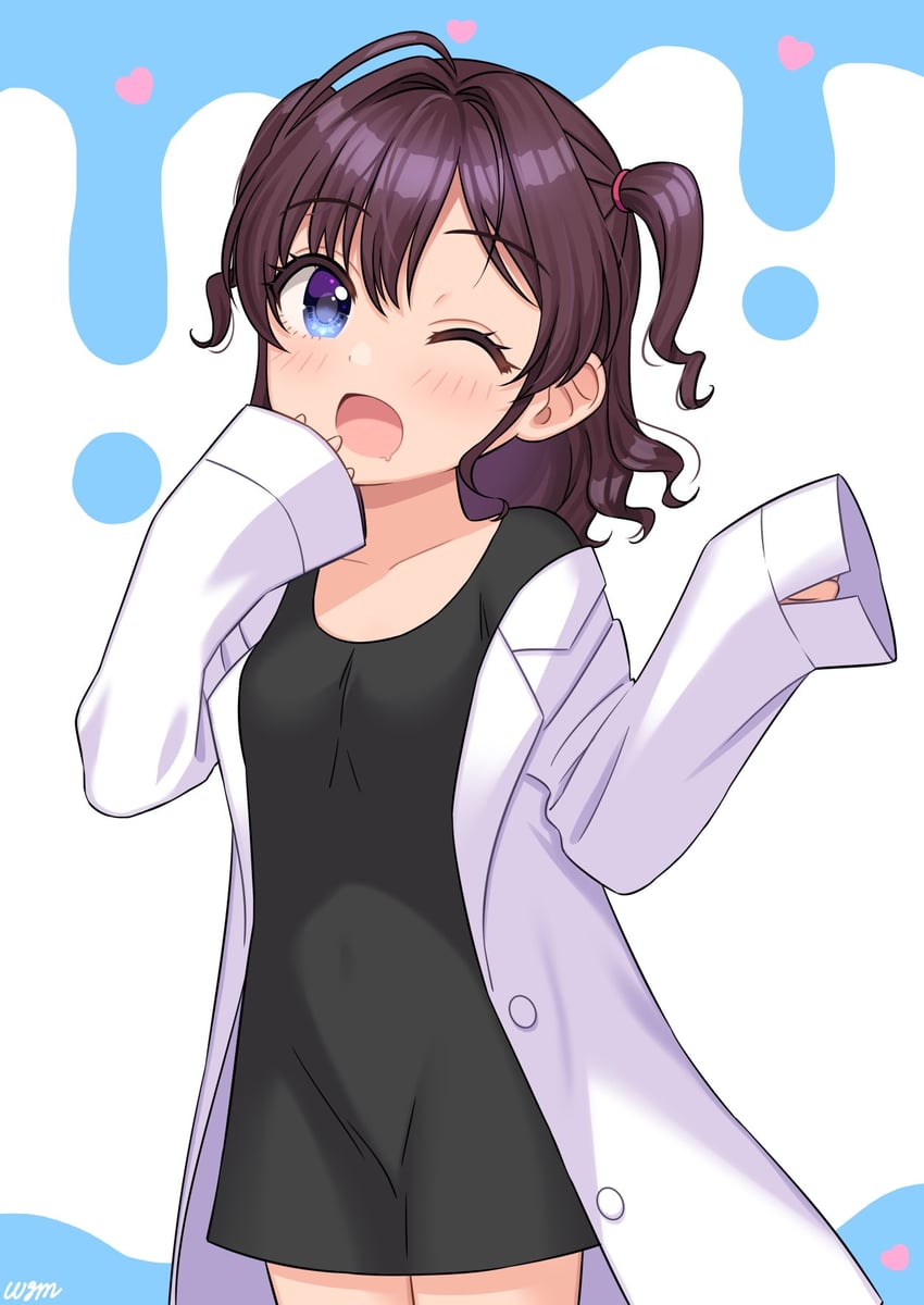 ichinose shiki (idolmaster and 1 more) drawn by wgm_oekaki