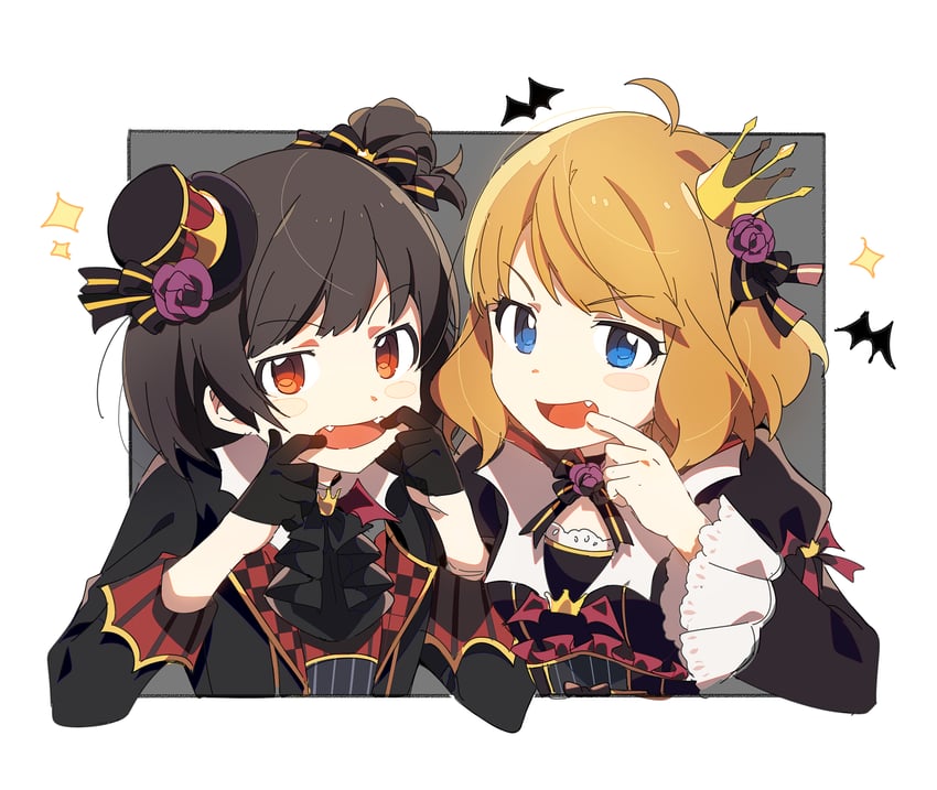 suou momoko and nakatani iku (idolmaster and 2 more) drawn by ap_bar