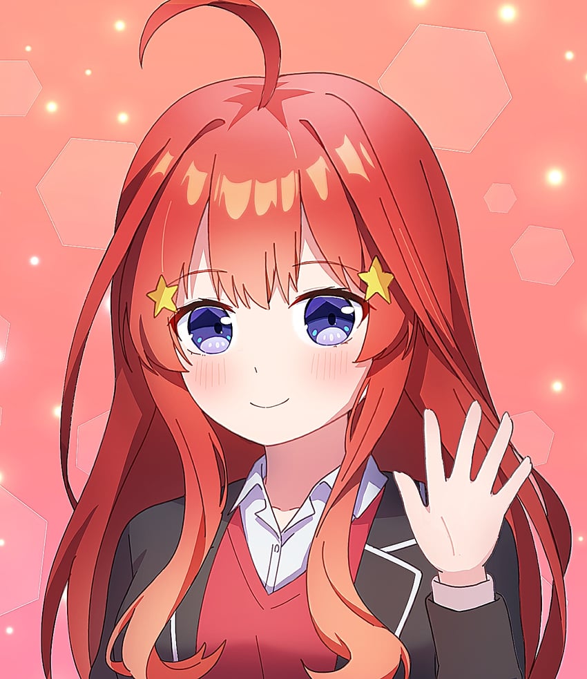 nakano itsuki (go-toubun no hanayome) drawn by nene_man