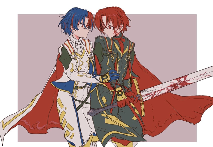 male alear (fire emblem and 1 more) drawn by teacher_sbm