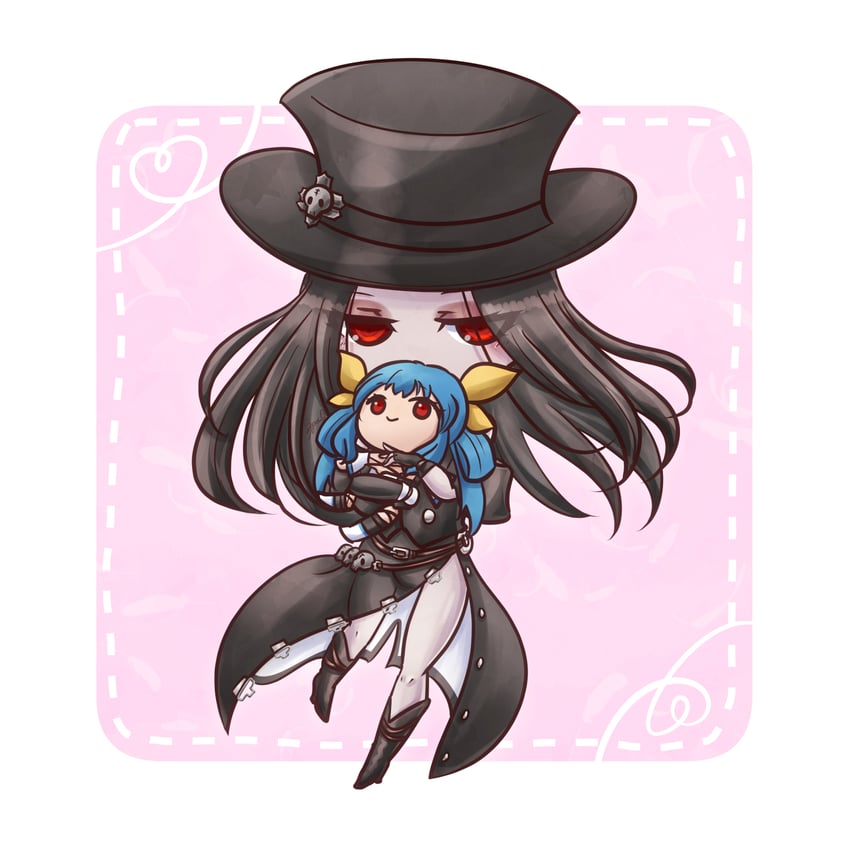 dizzy and testament (guilty gear and 1 more) drawn by sangorou