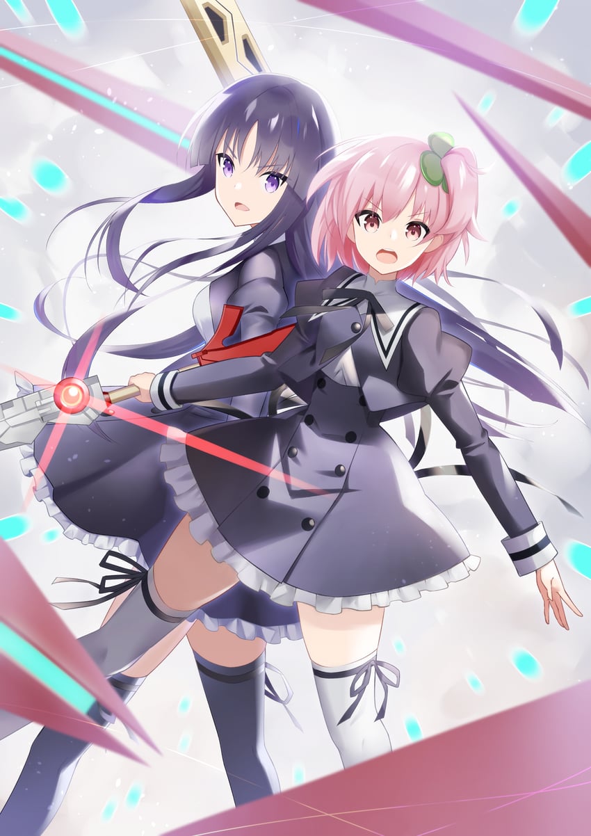 hitotsuyanagi riri and shirai yuyu (assault lily) drawn by matyata