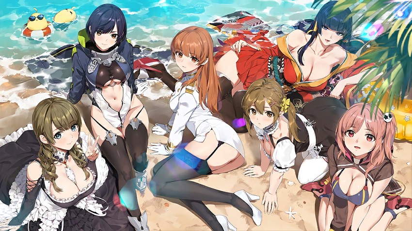 manjuu, taihou, formidable, atago, sirius, and 8 more (azur lane and 3 more) drawn by yd_(orange_maru)
