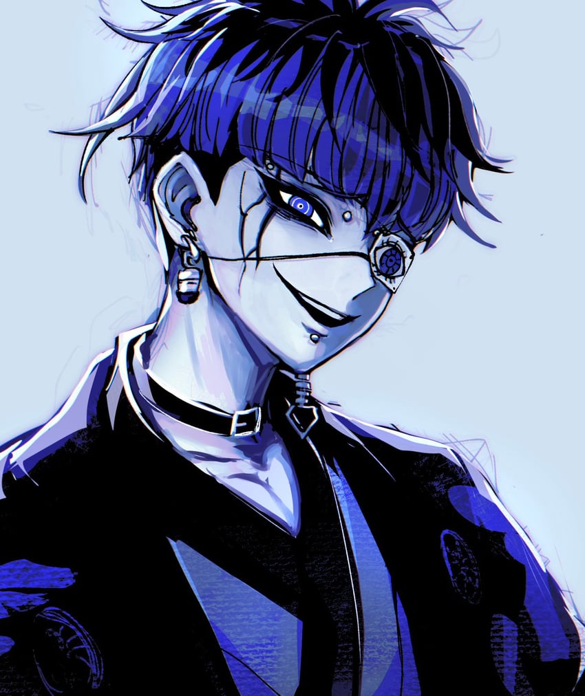 omokage yugamu (the hundred line -last defense academy-) drawn by chamuchai