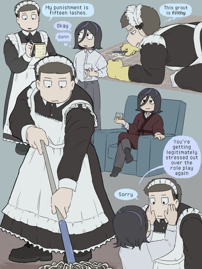 angel martinez and lee smith (clinical trial) drawn by homunculus100