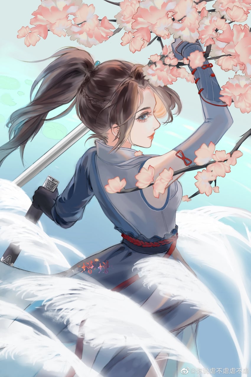 ji ruxue (hua jianghu zhi bei mo ting) drawn by ni_shuo_nue_bu_nuenue_bu_nue