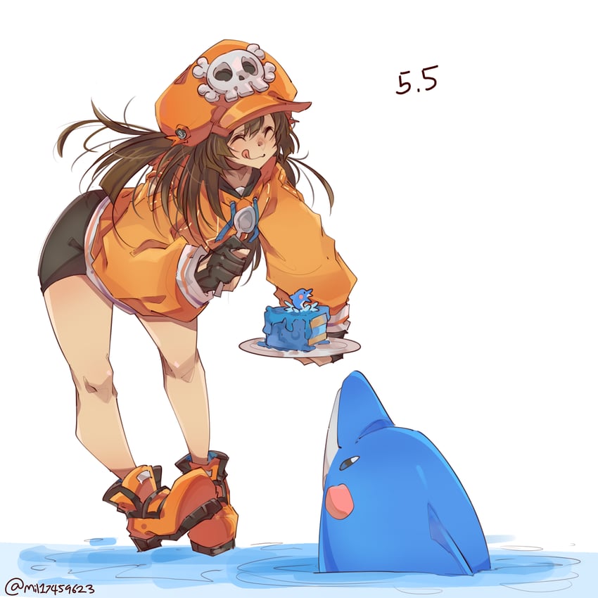 may and mr. dolphin (guilty gear and 1 more) drawn by mil17459623