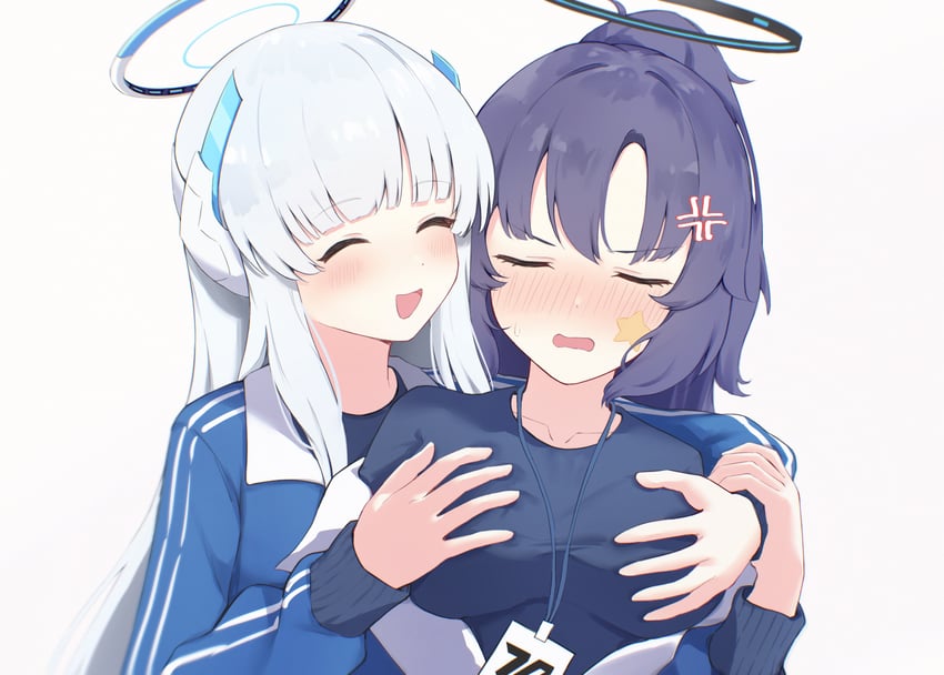 yuuka and noa (blue archive) drawn by mashiro_latte_(msrn39)