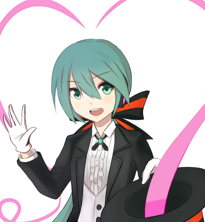 hatsune miku (vocaloid and 2 more) drawn by rexlent