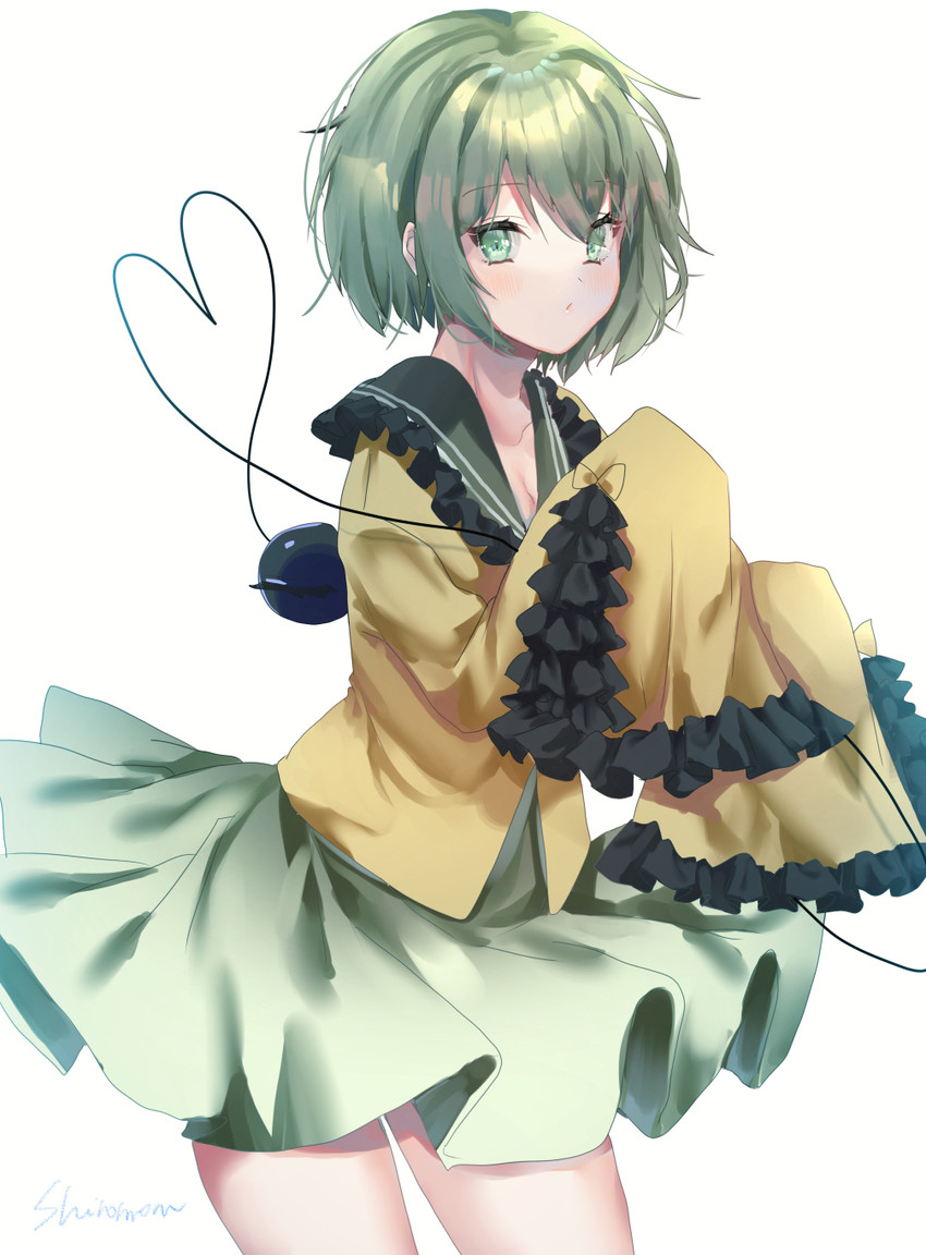 komeiji koishi (touhou and 1 more) drawn by shiromoru_(yozakura_rety)