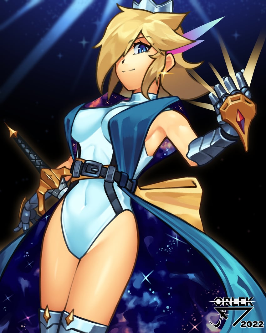 rosalina (mario and 1 more) drawn by orlek