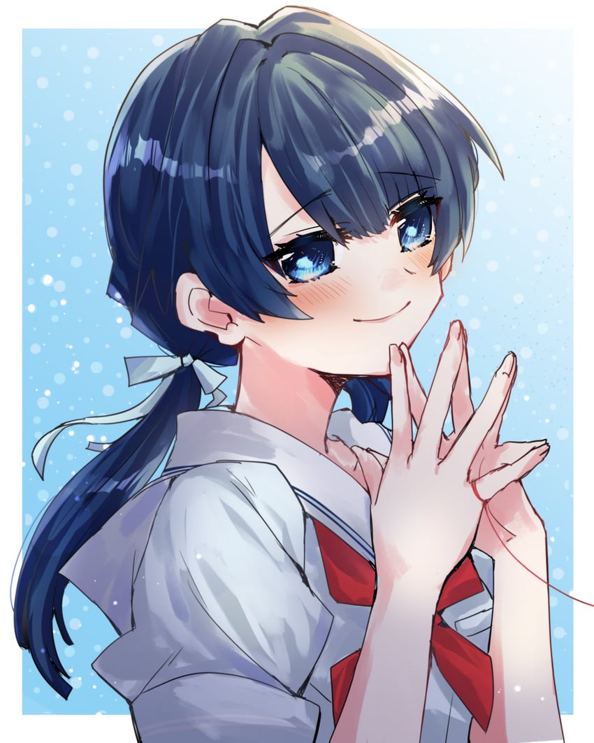 murano sayaka (love live! and 1 more) drawn by kanduki_kamibukuro