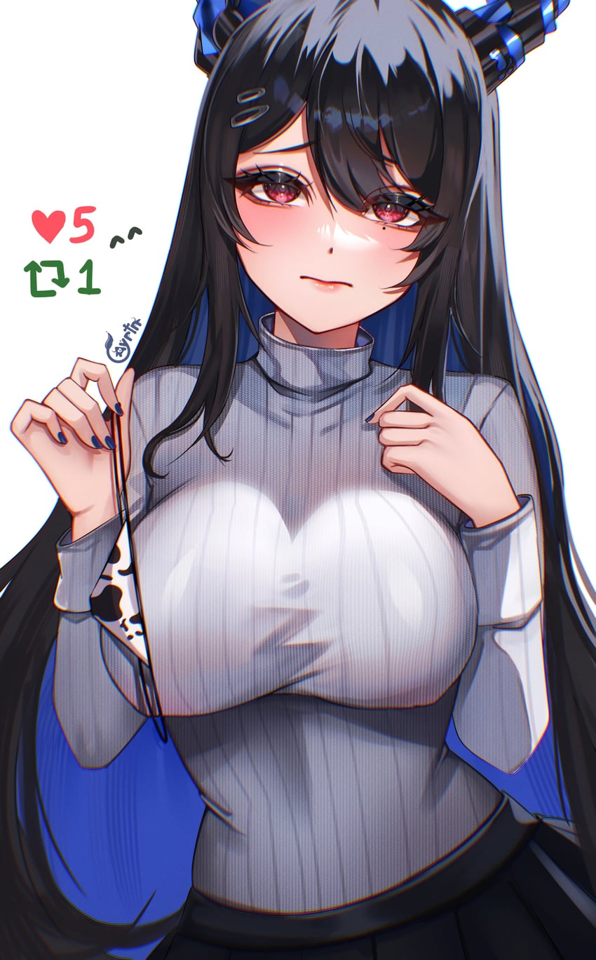 nerissa ravencroft (hololive and 1 more) drawn by ayrinsama