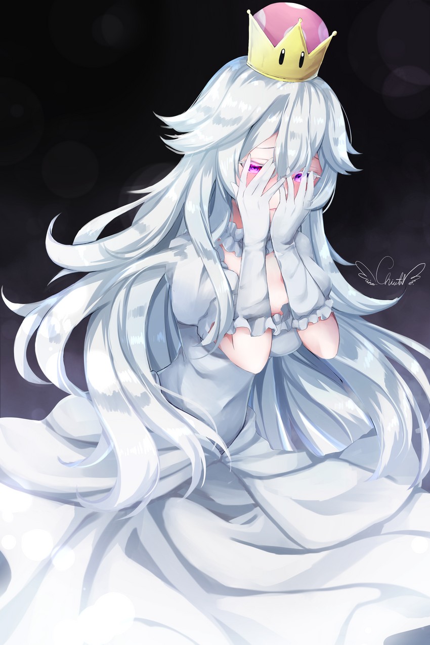 princess king boo (mario and 2 more) drawn by chiutake_mina