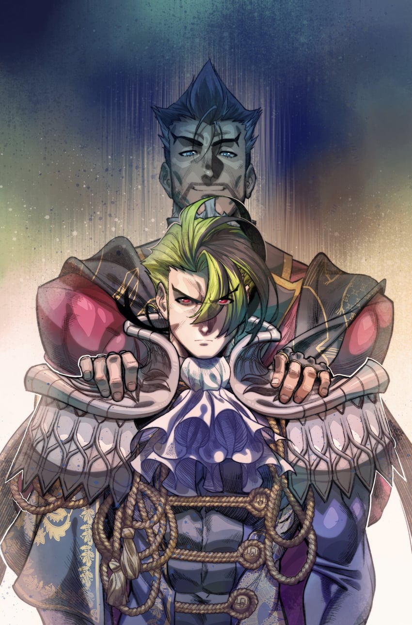 original and 1 more drawn by dreadful_alibi
