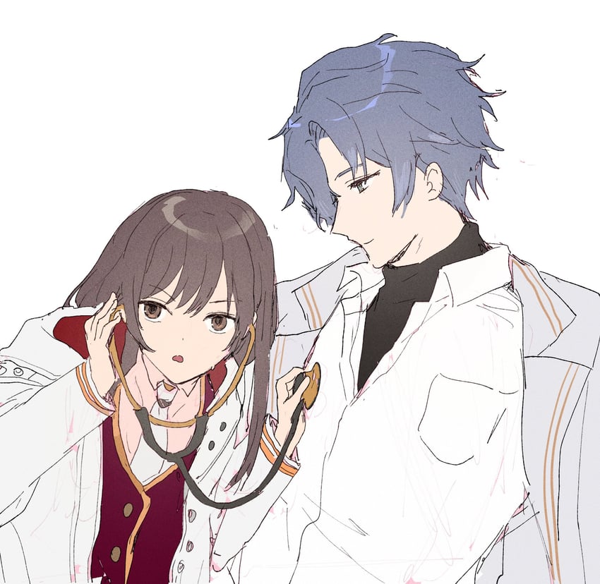 figaro garcia and akira (mahoutsukai no yakusoku) drawn by dal-gi