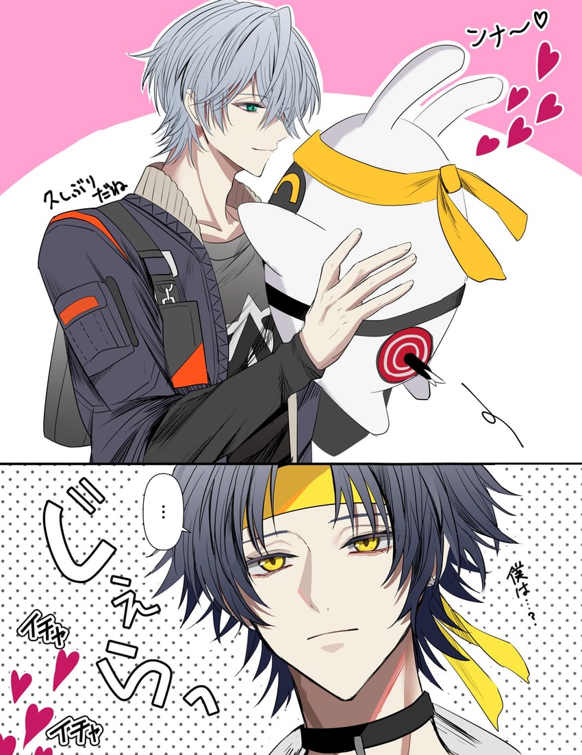 wise, asaba harumasa, and asaboo (zenless zone zero) drawn by gotugotuiwa99