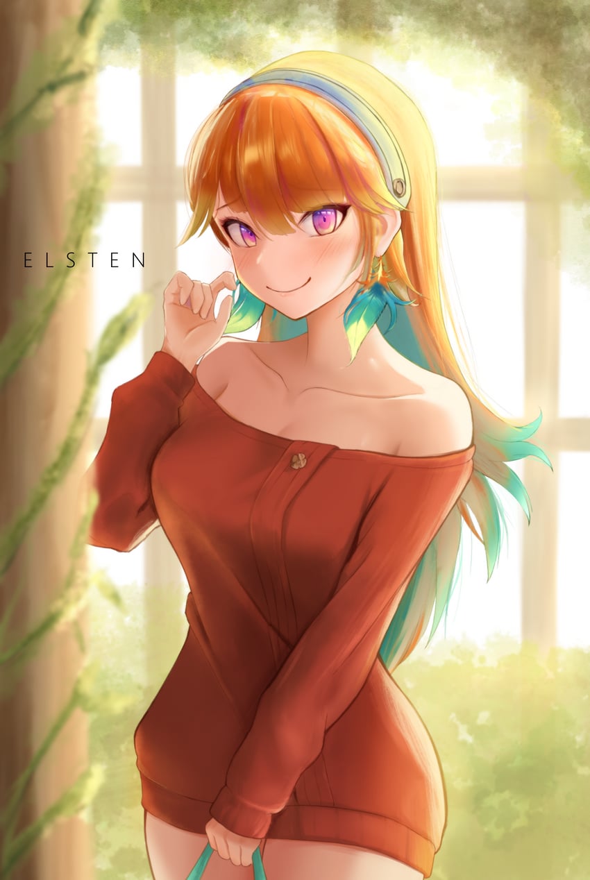 yor briar and takanashi kiara (hololive and 2 more) drawn by elsten
