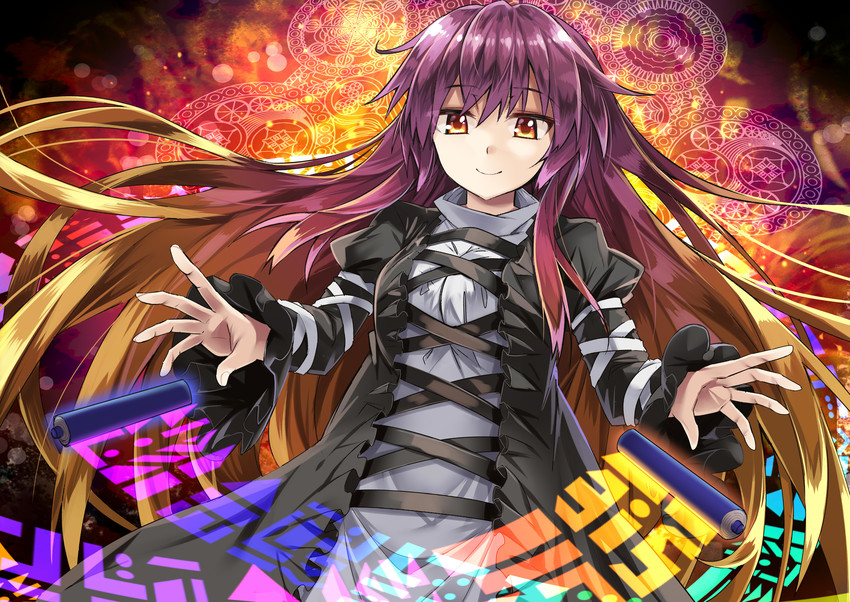hijiri byakuren (touhou) drawn by e.o.