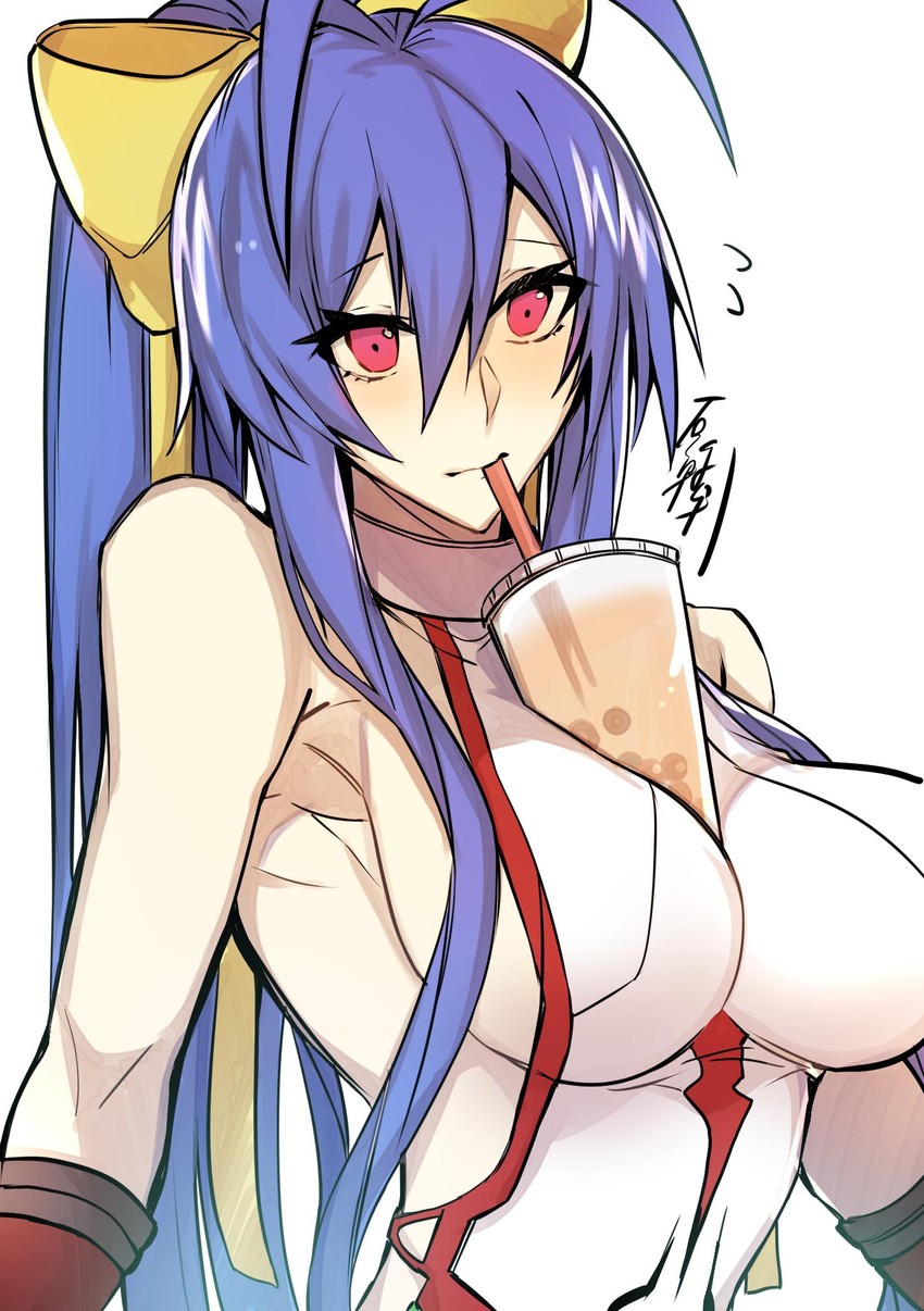 mai natsume (blazblue and 2 more) drawn by roas01b