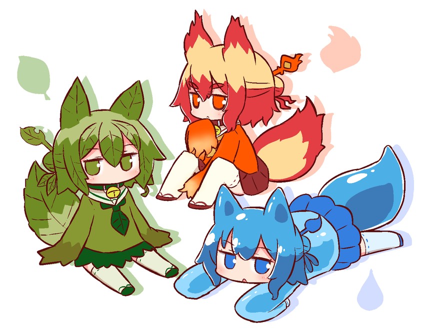 kemomimi-chan (original and 1 more) drawn by naga_u