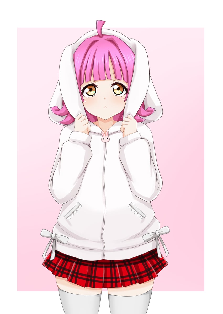 tennoji rina (love live! and 1 more) drawn by kinnikku