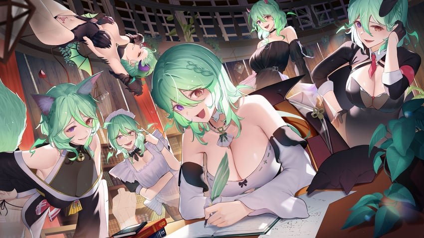 alias anono (v4mirai) drawn by waltz_w_me