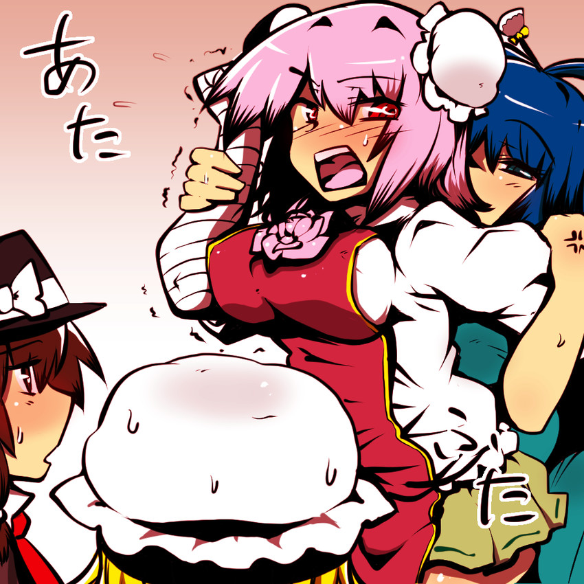 usami renko, maribel hearn, kaku seiga, and ibaraki kasen (touhou) drawn by nekokokazuma