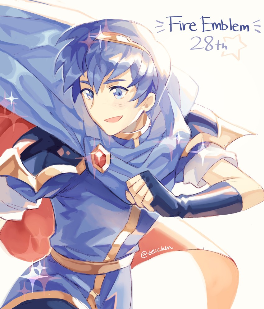 marth (fire emblem and 1 more) drawn by tecchen