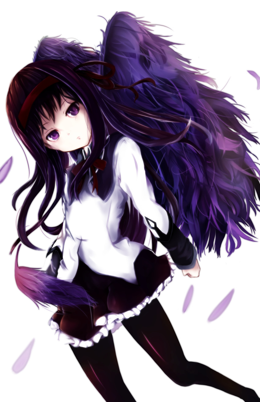 akemi homura (mahou shoujo madoka magica) drawn by yamada_yamao_(zget2)