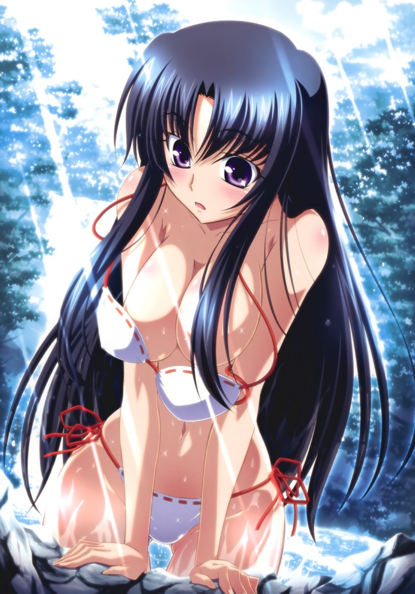tomoe and musha miko tomoe (queen's blade) drawn by izumi_mahiru